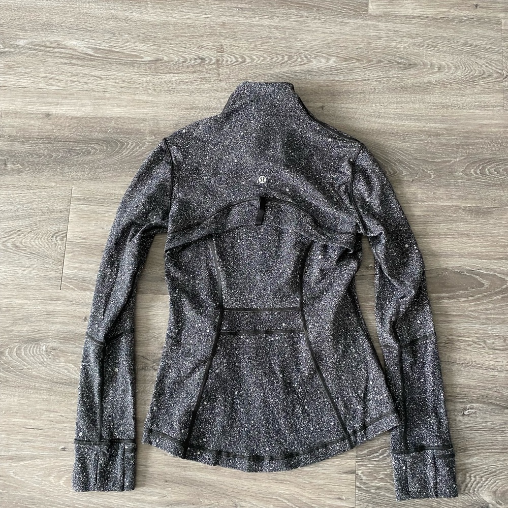 Lululemon Define Jacket Luminesce Splatter Black/… - image 4